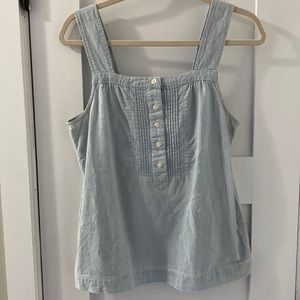Chambray tank from JCREW Factory